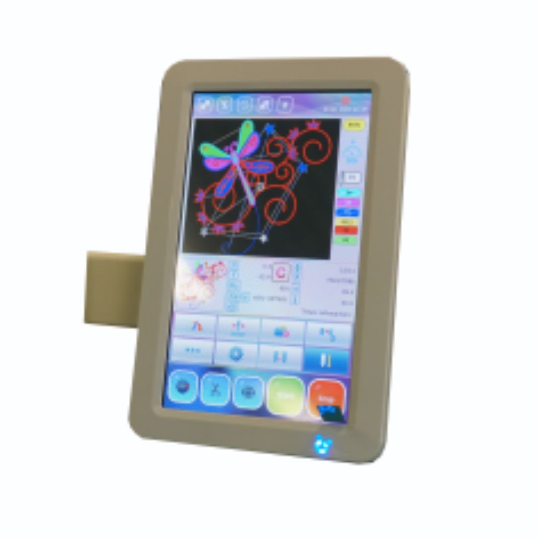 Ricamatrice Industriale EFFECI 1201S PRO con Telaio 24x36 cm pannello touchscreen