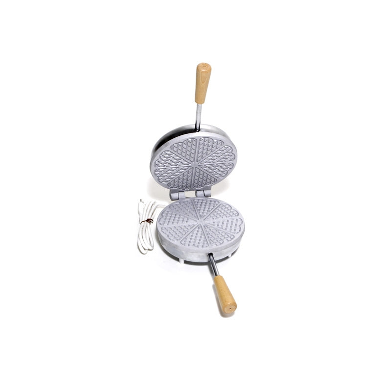 CBE Elettrodomestici AM8080200 Biscuit électrique AM 8080200 pour Noix, Rond en Aluminium, Chrome