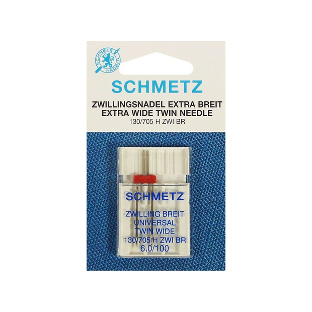 Ago gemello Schmetz n°100 largo 6mm