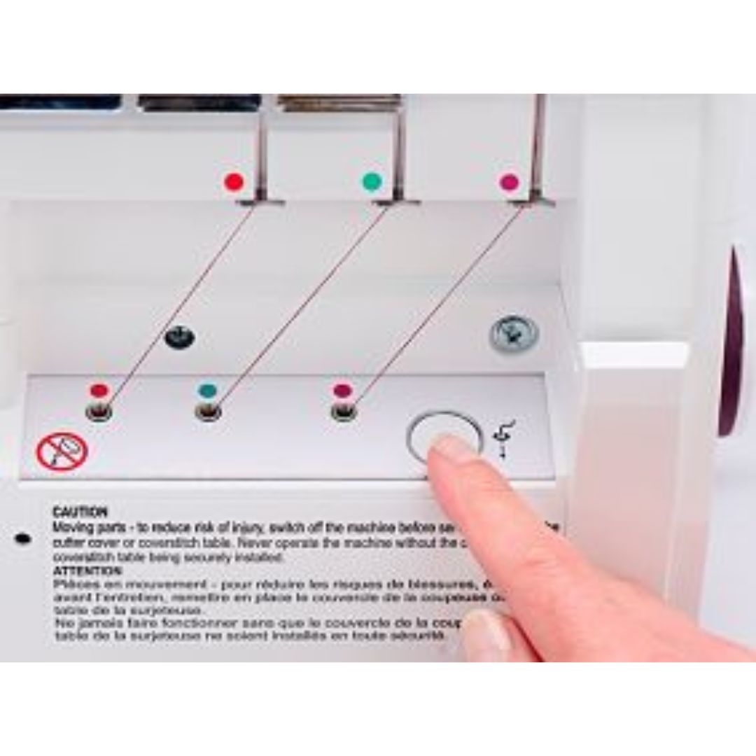 Husqvarna Viking Amber Air S600 Tagliacuci con Infilatura ad Aria