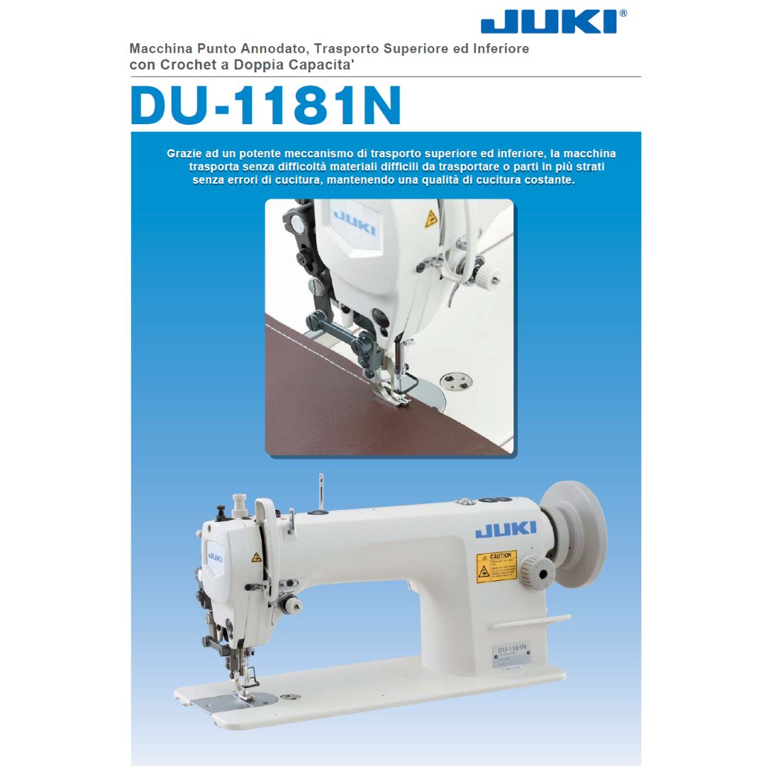 Juki 1181N Macchina Lineare con Trasporto Superiore al Prezzo Migliore