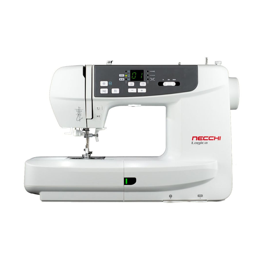 Macchina per Cucire e Ricamare Necchi Logica NCH05AX con Software Essential XII