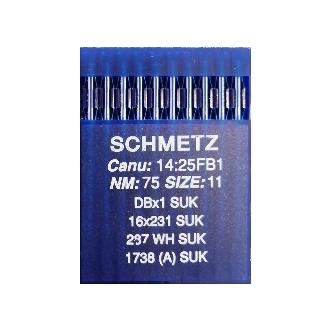 SCHMETZ Stretch Twin Needle 75/11 4mm Les Tissées