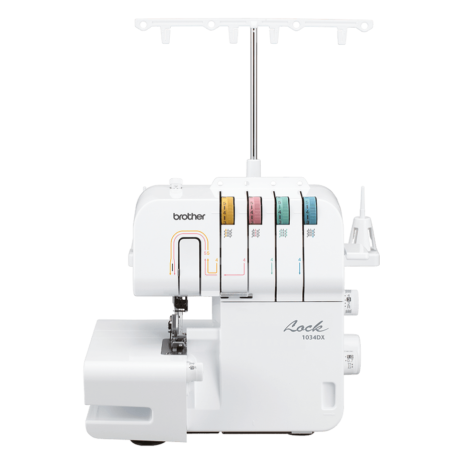 Brother 1034DX Tagliacuce 3 e 4 fili con 5 Anni di Garanzia