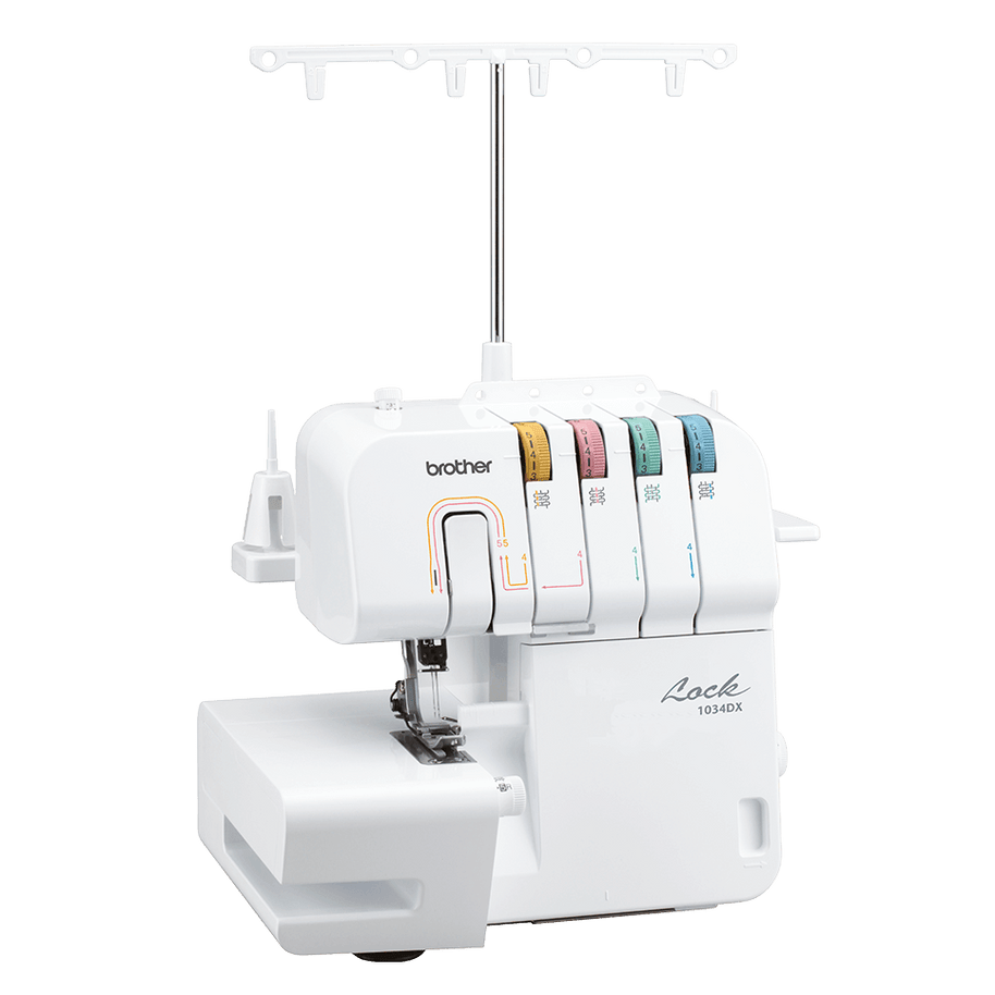 Brother 1034DX Tagliacuce 3 e 4 fili con 5 Anni di Garanzia