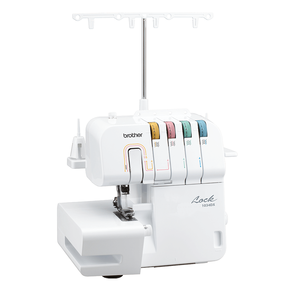 Brother 1034DX Tagliacuce 3 e 4 fili con 5 Anni di Garanzia