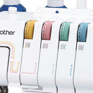 Brother 1034DX Tagliacuce 3 e 4 fili con 5 Anni di Garanzia