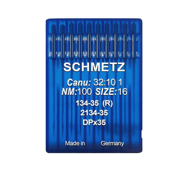 10 Aghi Schmetz n°100 134-35 per Macchine Industriali