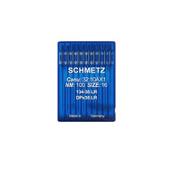 10 Aghi Schmetz n°100 134-35 per pelle per Macchine Industriali