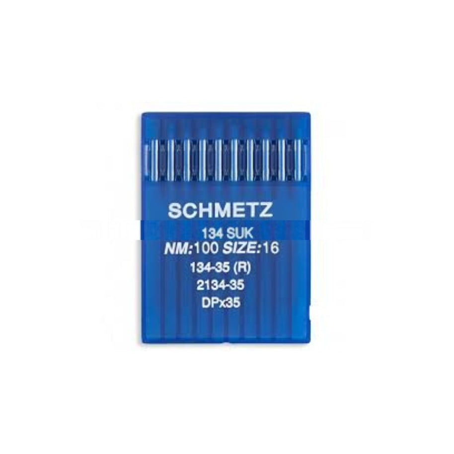 10 Aghi Schmetz n°100 SUK 134R per Macchine Industriali