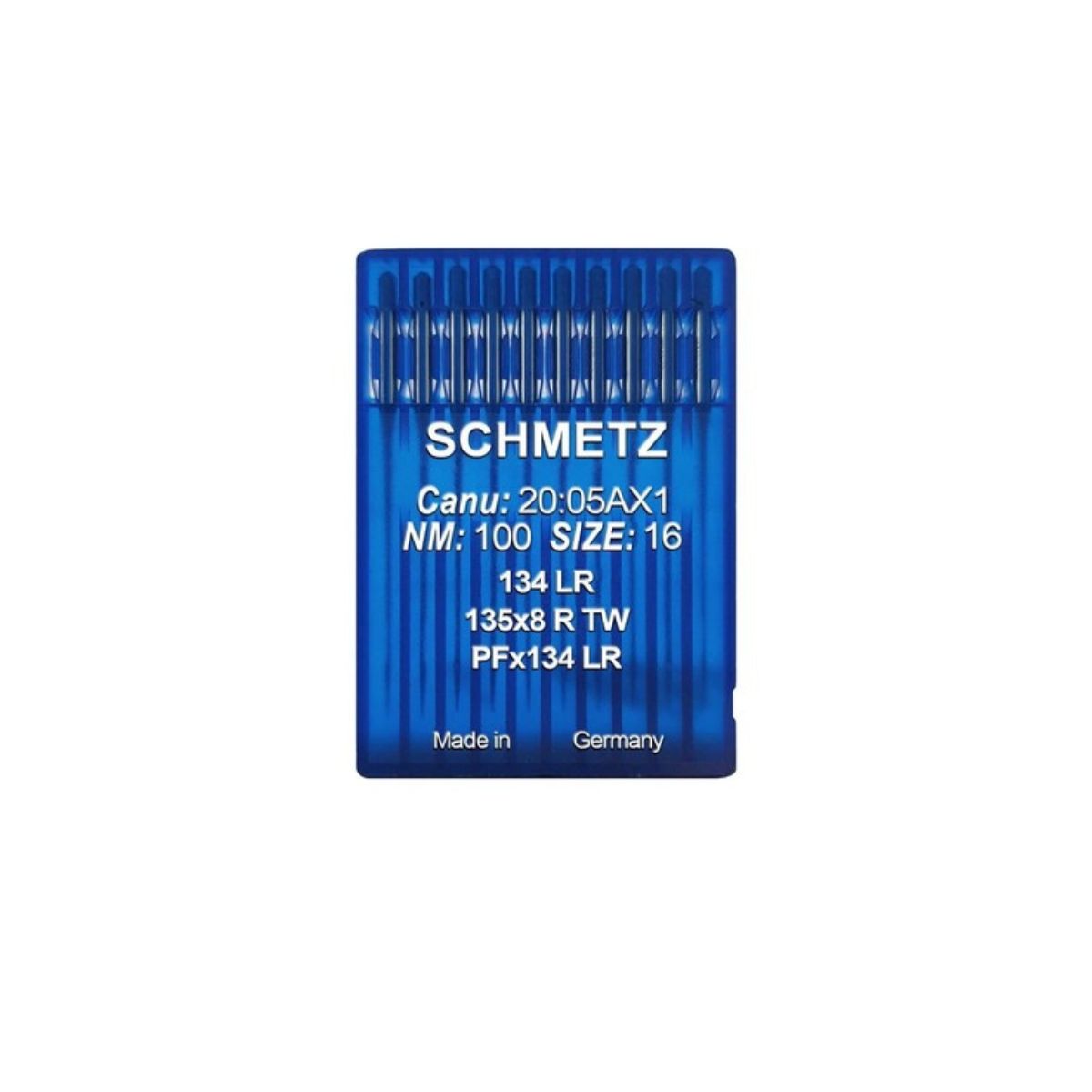 10 Aghi Schmetz n°100 per Pelle per Macchine Industriali 134/LR