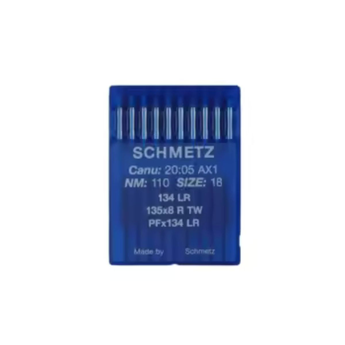 10 Aghi Schmetz n°110 per Pelle per Macchine Industriali 134/LR