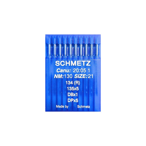 10 Aghi Schmetz n°130/20 134 (R) per Macchine Industriali