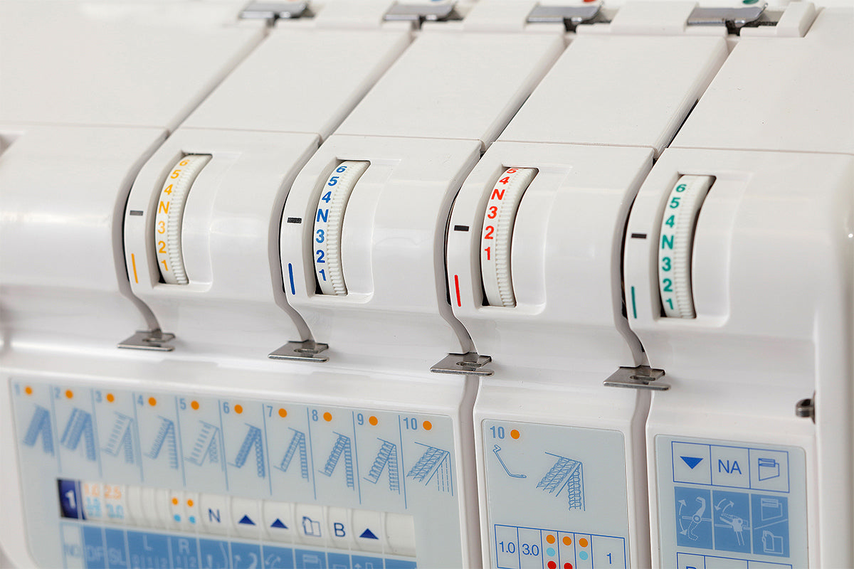 Tagliacuci Janome 1200D Overlock e Punto di Copertura Prezzo Black Friday!