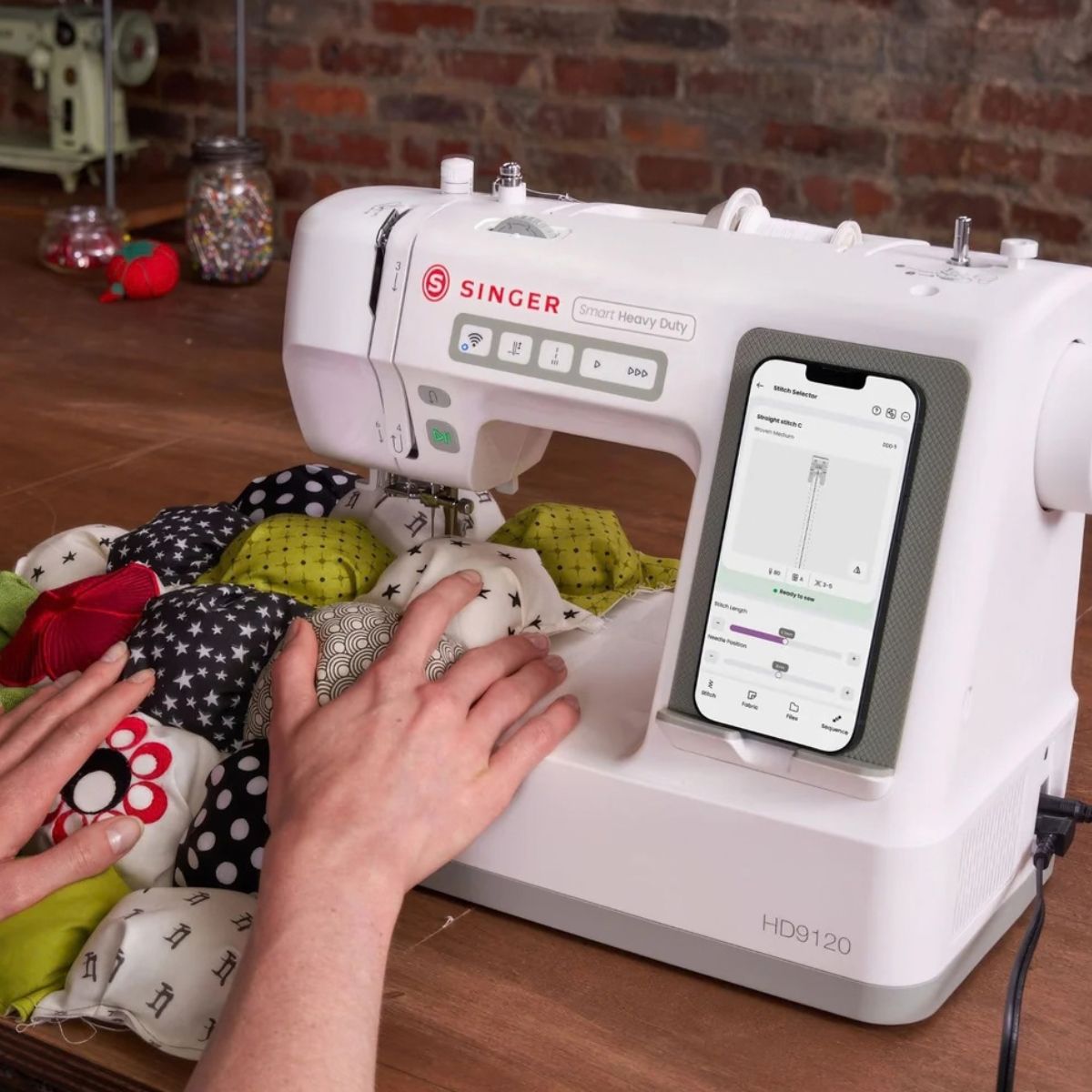  Macchina per Cucito e Ricamo Singer SMART HD9125