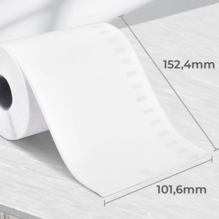 Munbyn Etichette Termiche per Spedizioni 500pz 101,6 × 152,4 mm