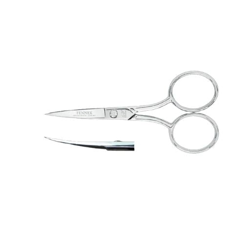 Forbici da ricamo curve con anello largo 4.5" (11,43 cm).