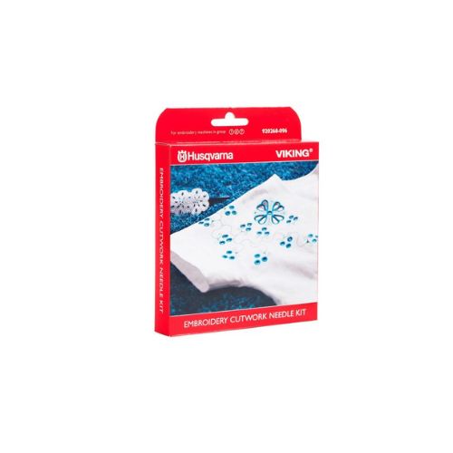 Husqvarna viking Embroidery Cutwork needle kit intaglio box di cartone