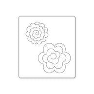 Fustella Sizzix 656545 serie Bigz per Big Shot Roselline in 3-D.
