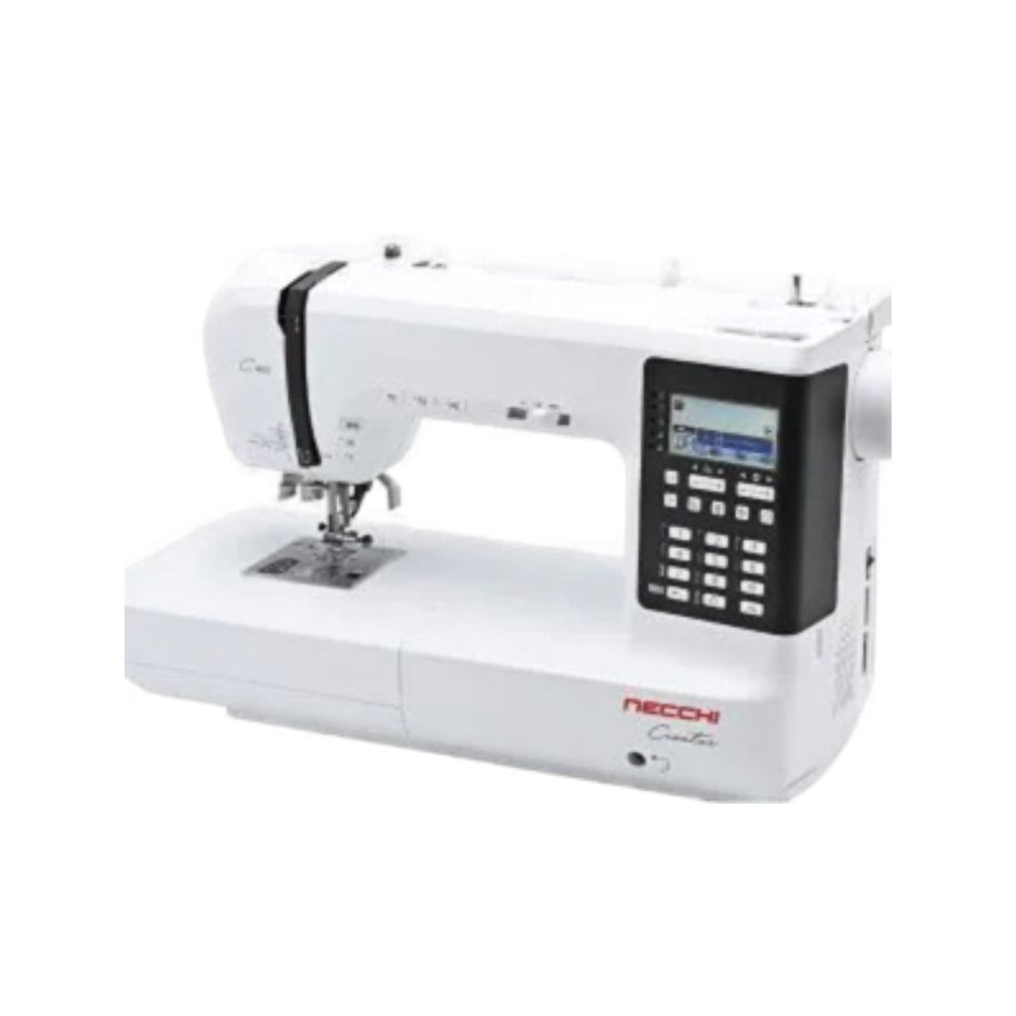 Necchi Creator C400 Macchina da cucire elettronica vista di profilo