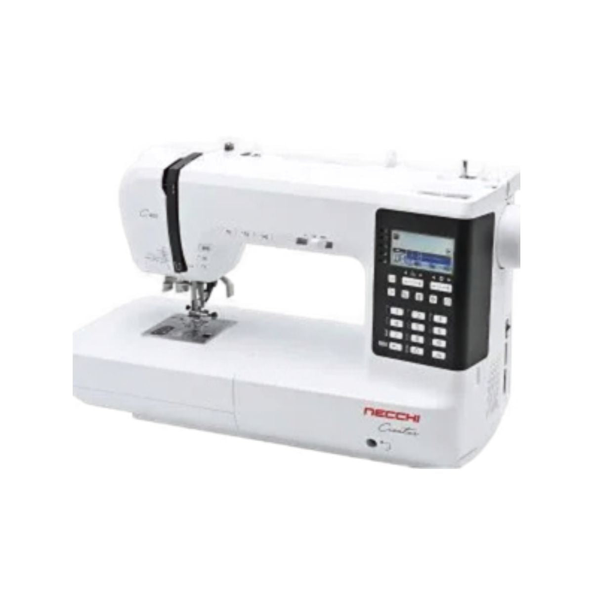 Necchi Creator C400 Macchina da cucire elettronica vista di profilo