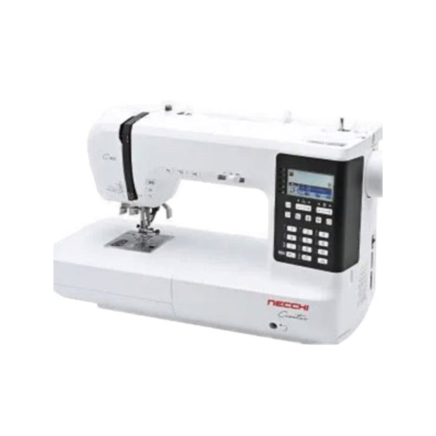 Necchi Creator C400 Macchina da cucire elettronica vista di profilo