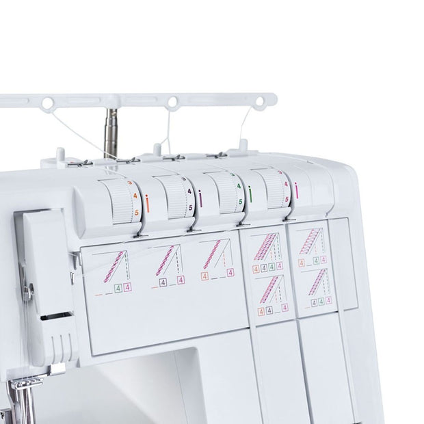 Necchi NC10 Macchina a Punto di copertura  dettaglio punti