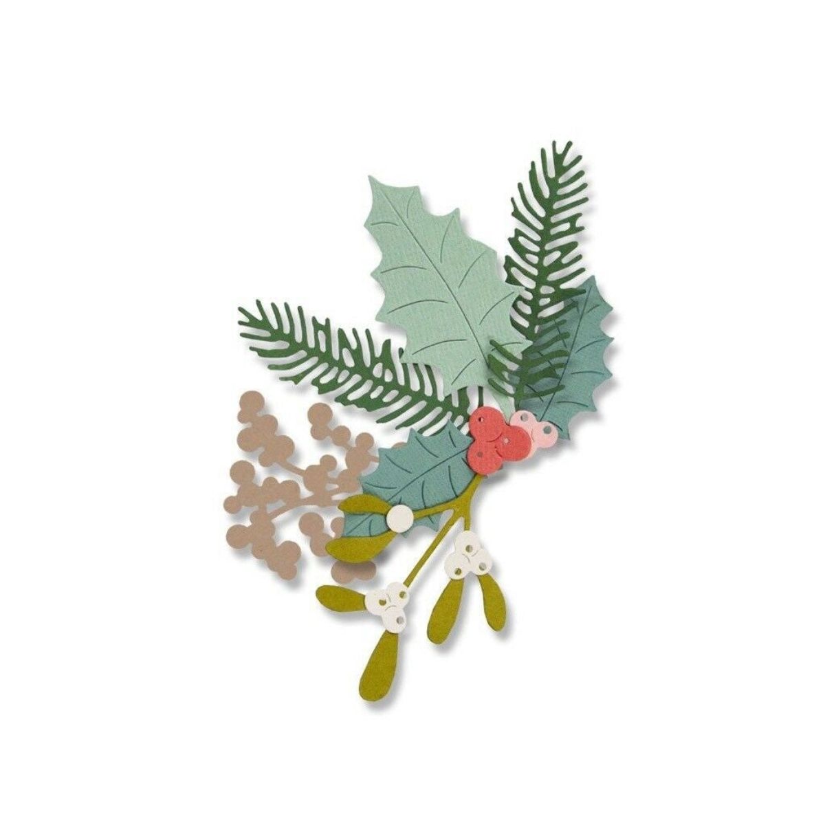 Sizzix Fustella Thinlits 662571 fogliame invernale.