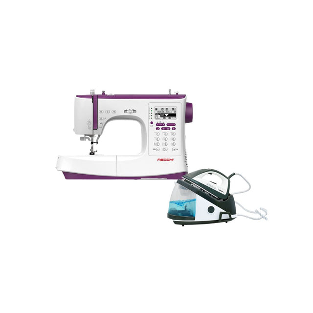 Necchi NC-204D macchina da cucire con Ferro con Caldaia in OMAGGIO