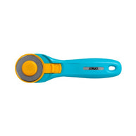 OLFA RTY-2C / STQR-RC Tappetino + taglierina rotante + righello. Particlare del cutter