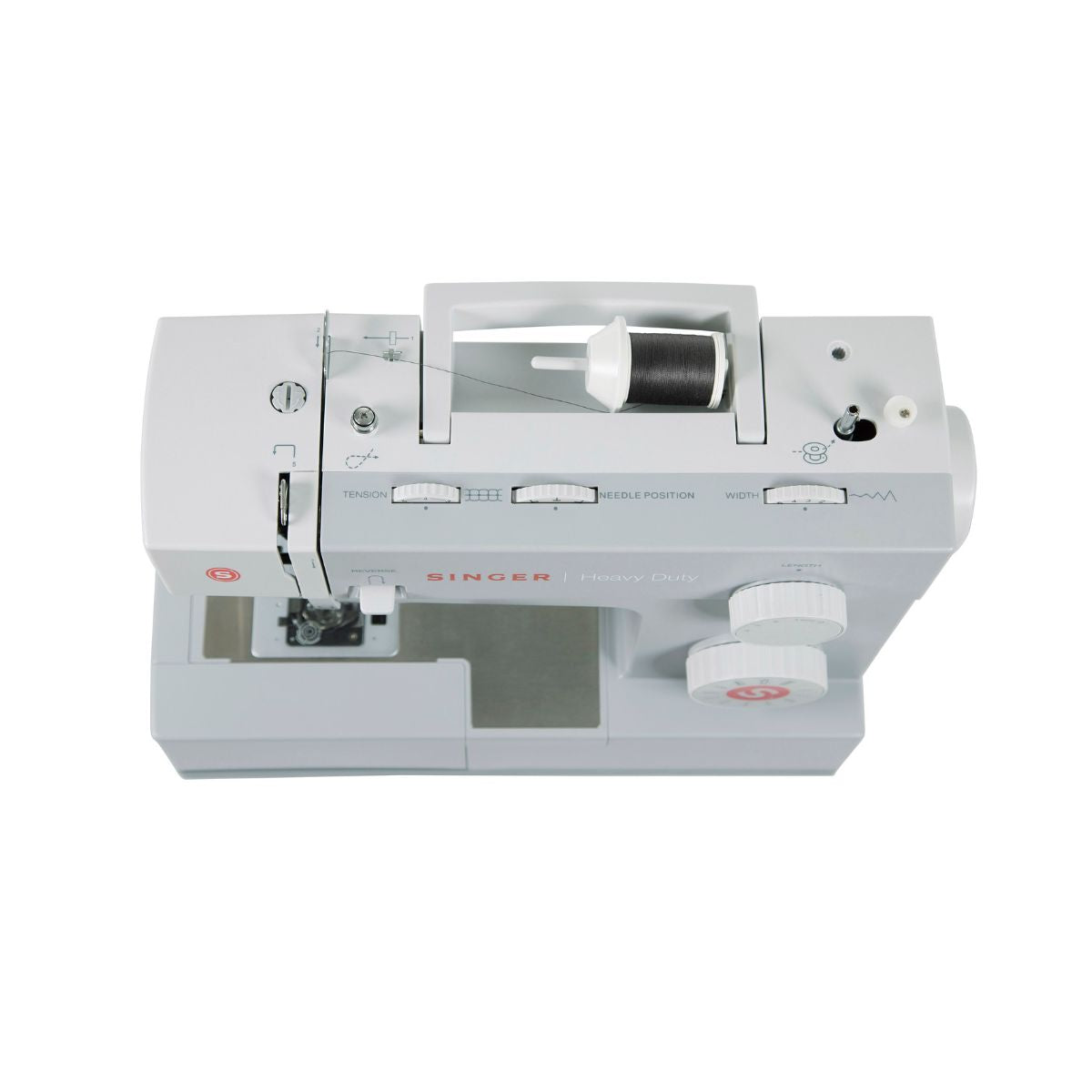 Singer Heavy Duty HD 4411 Macchina per cucire vista dall'alto