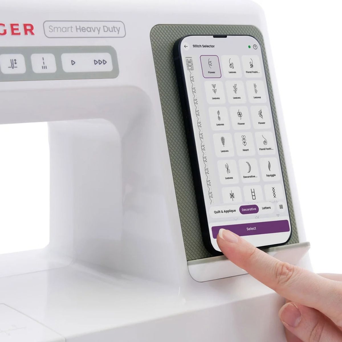  Macchina per Cucito e Ricamo Singer SMART HD9125