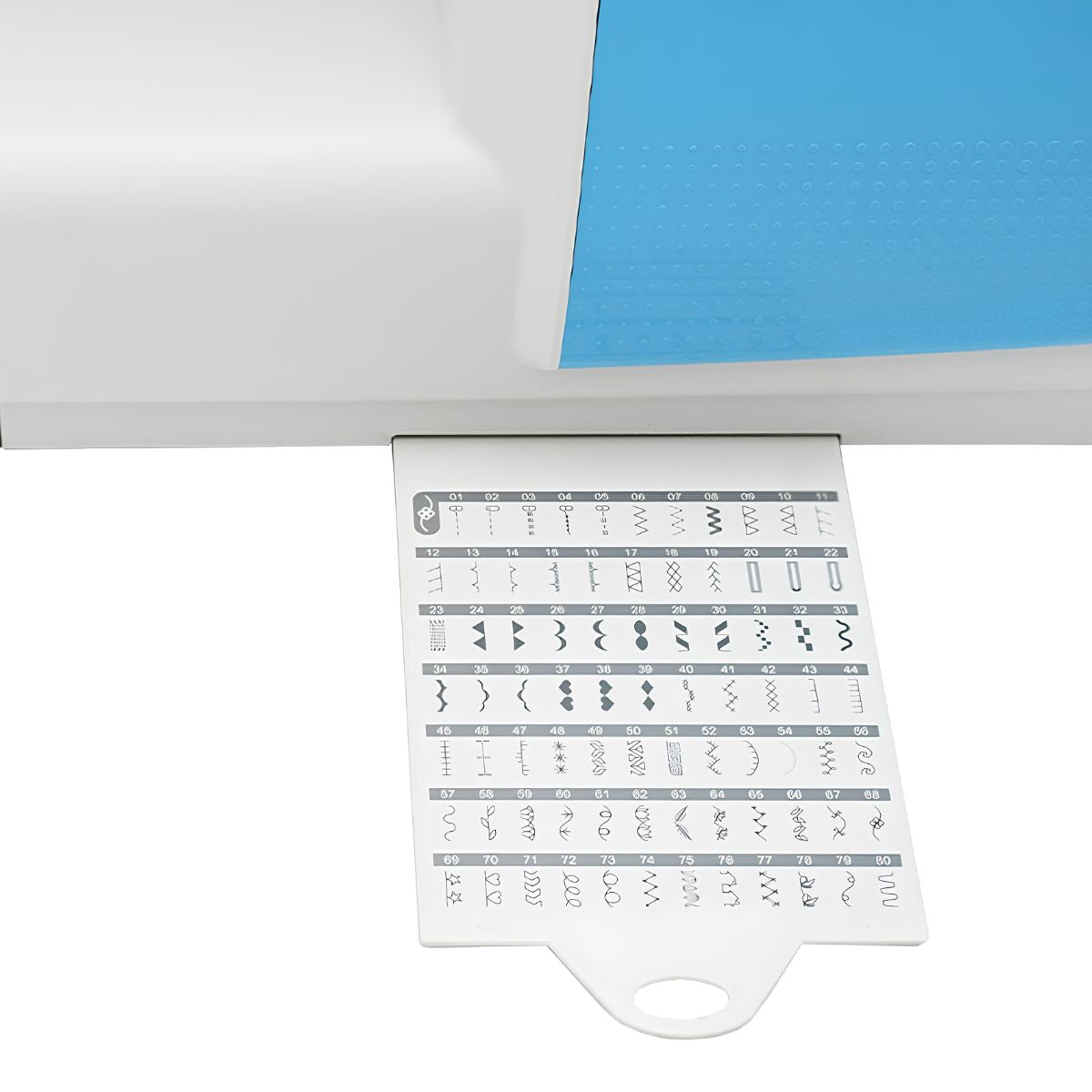 Macchina per cucire Elettronica Necchi Sweet H10L tabella punti