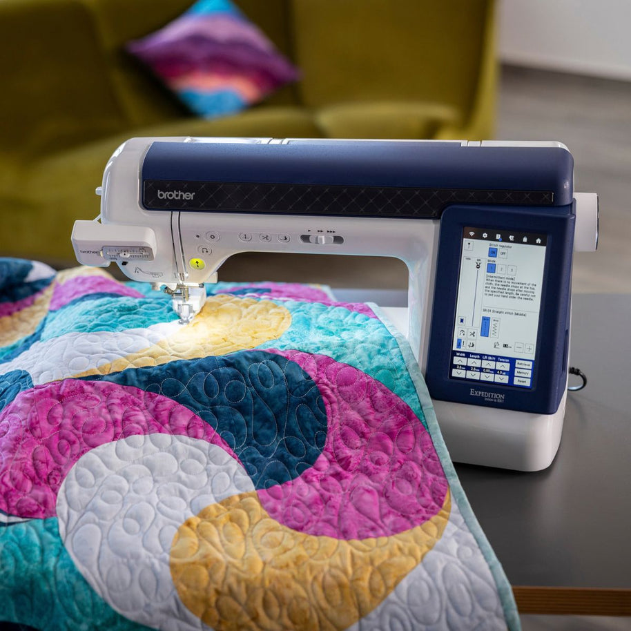 Macchina per cucire e ricamare Brother Expedition BX1  lavorazione quilt