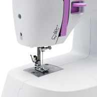 Necchi K417D Macchina per cucire dettaglio infilatura