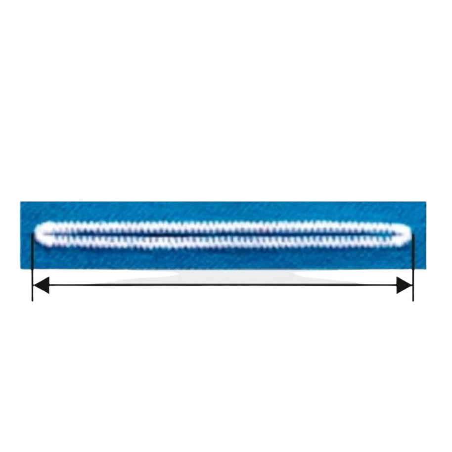 Asolatrice Elettronica Jack 1792 Asola 120x5mm esempio di asola