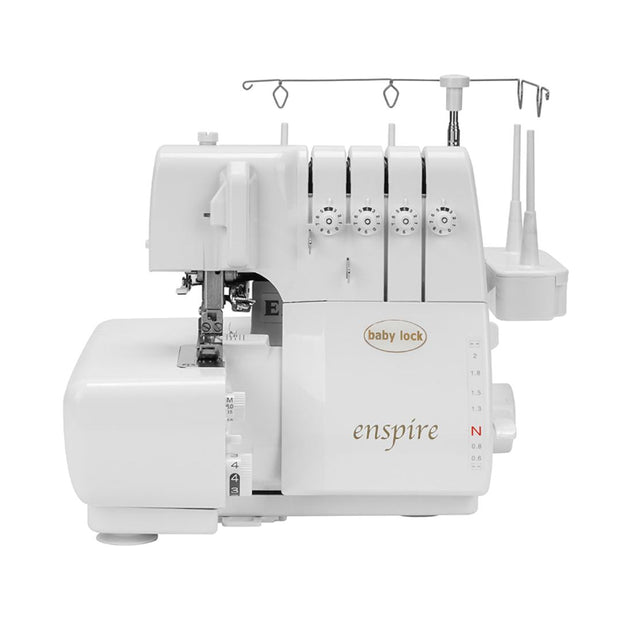 Babylock Enspire Tagliacuci 2/3/4 fili con Infilatura ad aria