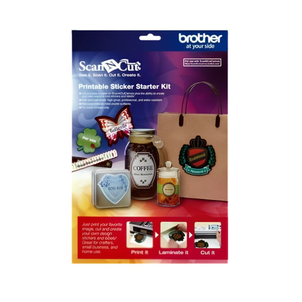 Brother CAPSKIT1 Kit adesivi stampabili per ScanNCut CM900