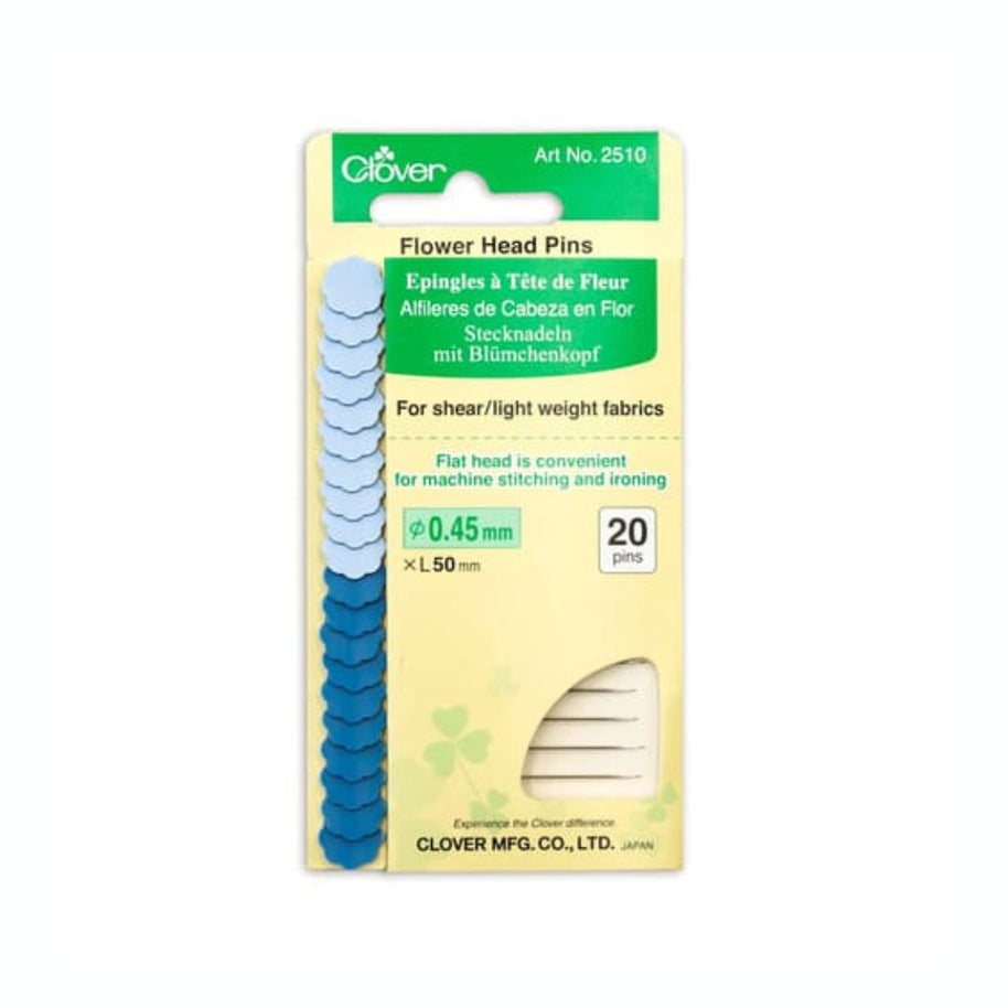 Clover 2510 Spilli lunghi con testa a fiore