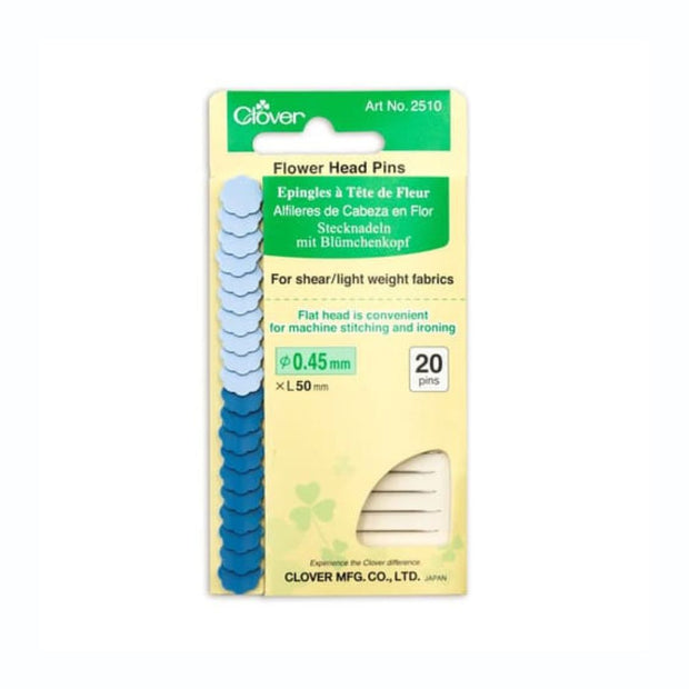 Clover 2510 Spilli lunghi con testa a fiore