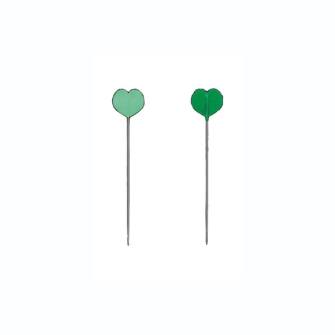Clover 9604 Spilli lunghi con testa a cuore 