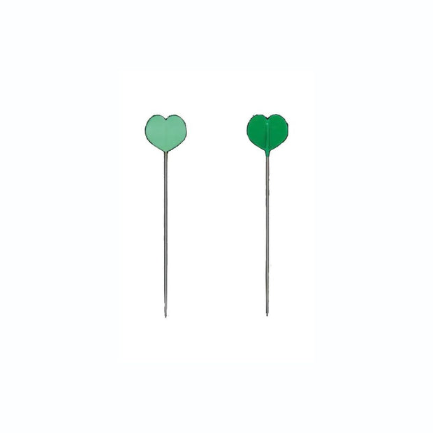 Clover 9604 Spilli lunghi con testa a cuore 