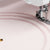 Husqvarna Viking Amber Air S500 tagliacuci con infilatura ad aria dettaglio cuciture circolari