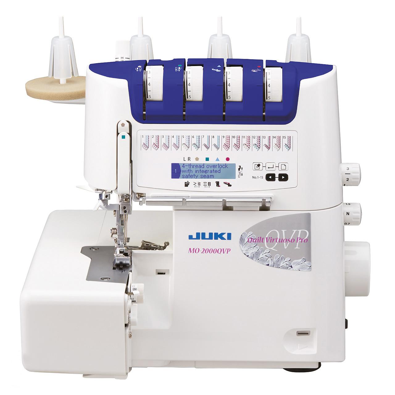 JUKI MO-2000QVP AIR – Tagliacuci Elettronica con Infilatura Automatica ad Aria