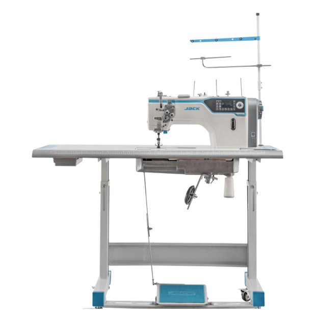 Jack 58420J-A Macchina Lineare a 2 Aghi Fissi per tessuto medio/leggero