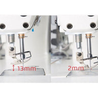 Jack A4C-A-CH-Macchina da cucire Industriale con Alzapiedino spessore di alzata piedino