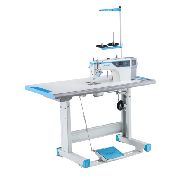 Jack A4C Macchina da cucire Industriale con Intelligenza Artificiale vista laterale