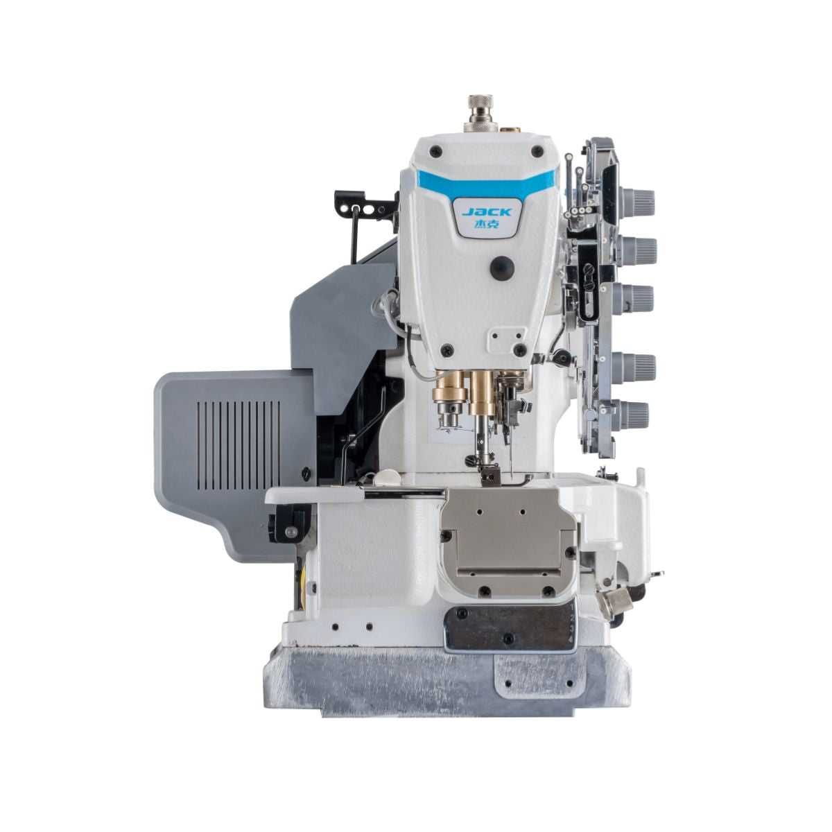 Jack K7-UT Macchina Punto Copertura Industriale con Intelligenza Artificiale vista di profilo