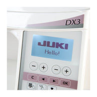 Juki HZL-DX3 Macchina da cucire Elettronica dettaglio display