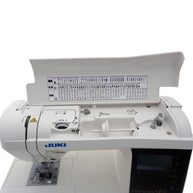 Juki HZL-G120 Macchina da cucire elettronica tabella punti